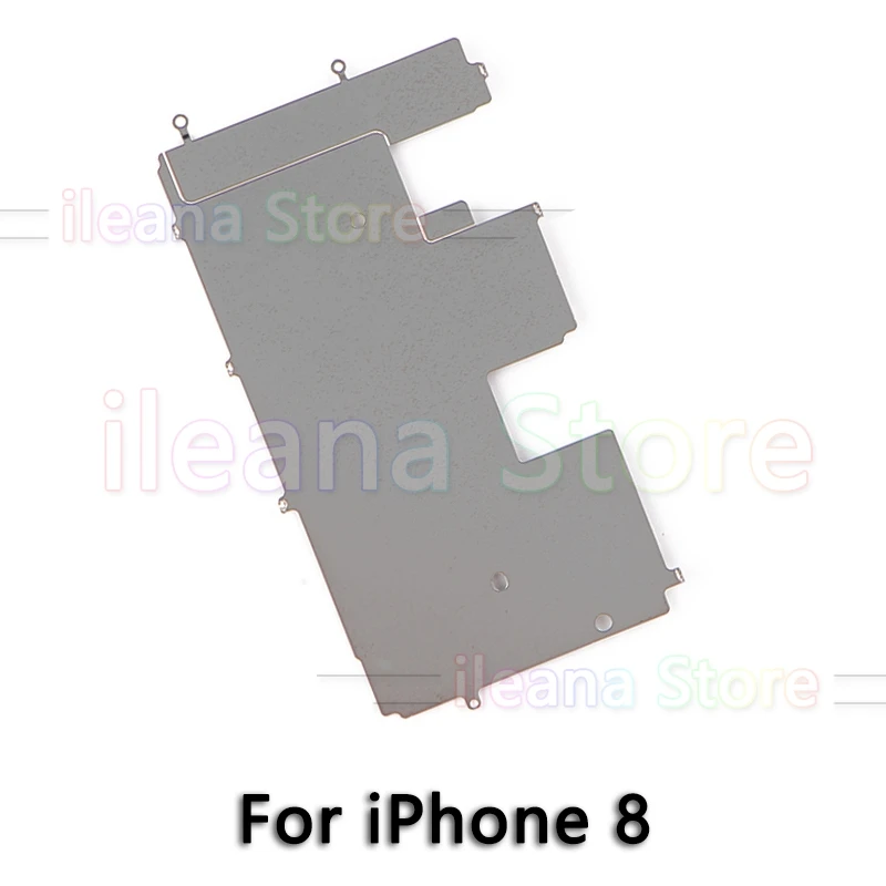 10 шт. для iPhone 5 5s 5c 6 6s 7 8 Plus ЖК экран задняя панель металлическая пластина рамка