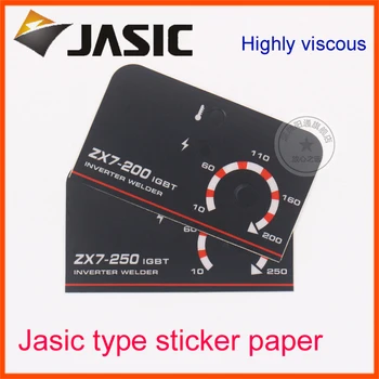 

jasic welder ZX7-200, ZX7-250 models plastic panel sticker paper (10pcs)