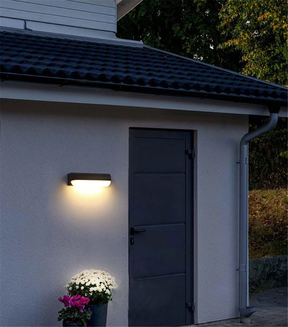Exterior da Lâmpada a Luz Impermeável w da Parede Conduziu 160mm 260mm 12 w 7 Smd 6 Luminárias de parede externas