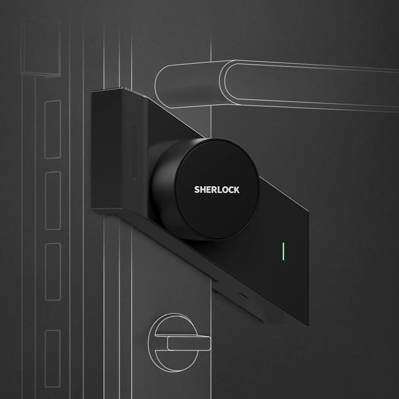 Шерлок S2 Смарт-замок, умный дверной замок, Bluetooth, беспроводной телефон, приложение, управление, Электронный беспроводной замок, без ключа