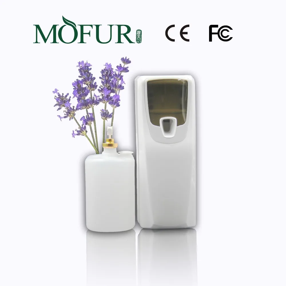

auto LCD programmable aerosol dispenser liquid perfume sprayer air purifier air freshener household hotel KTV refill electronic