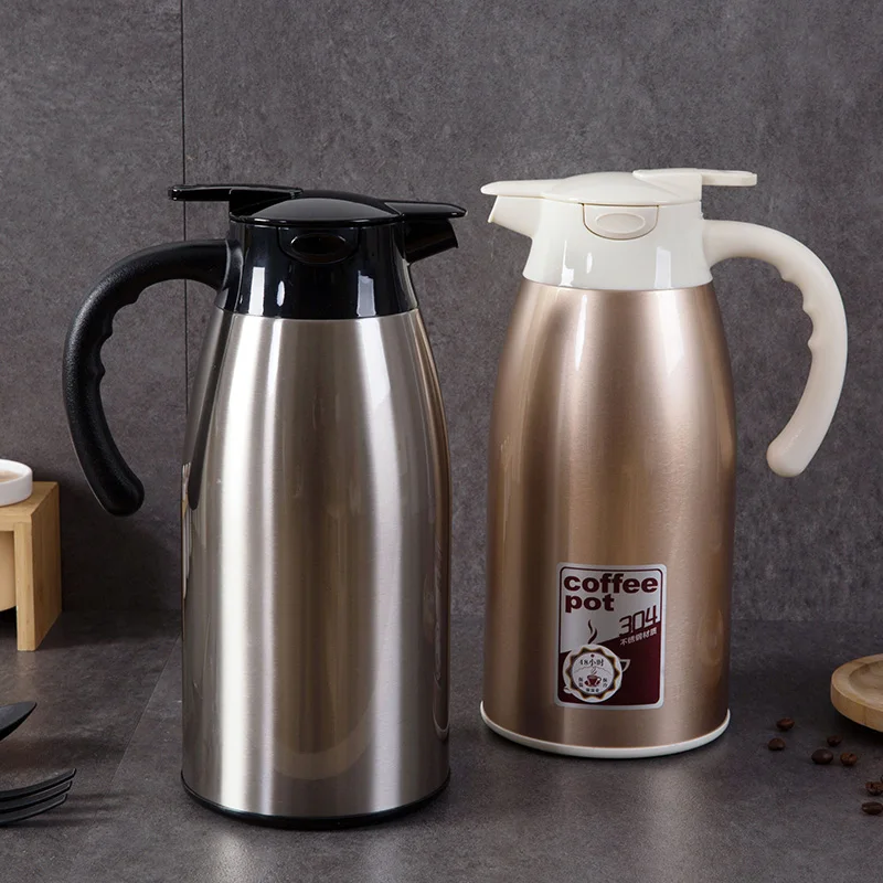 Stainless Steel Thermos Pot Household large capacity bottle type thermos potin Bottles,Jars