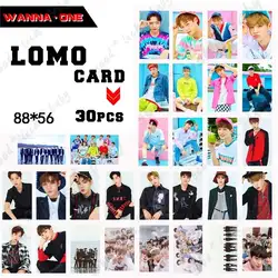 SGDOLL Kpop WANNA ONE ЛОМО карта производить 101 фото открытка Кан Даниэль 30 шт. комплект