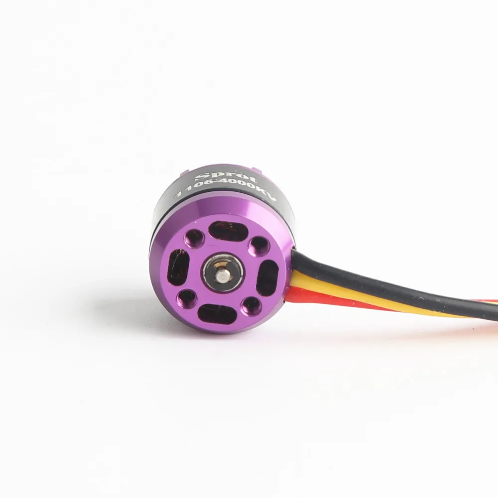 4 шт. RC1106 4000KV Micro безщеточный для мини Multirotor 100 150 мм рама комплект|Детали и