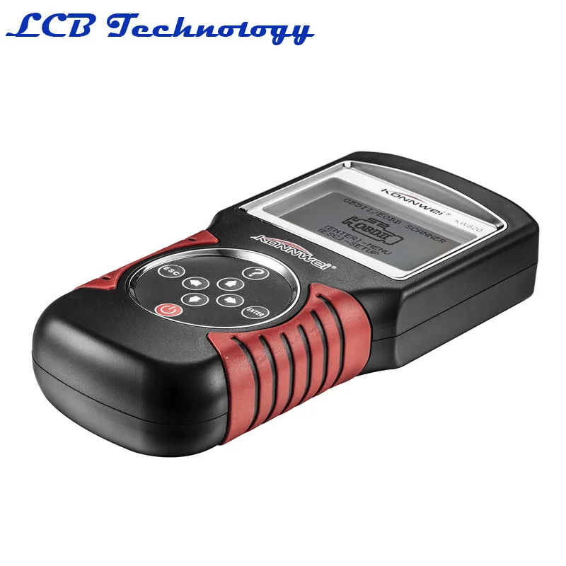 Бесплатная доставка Konnwei KW820 сканирование OBDII OBD2 автоматический сканер Код