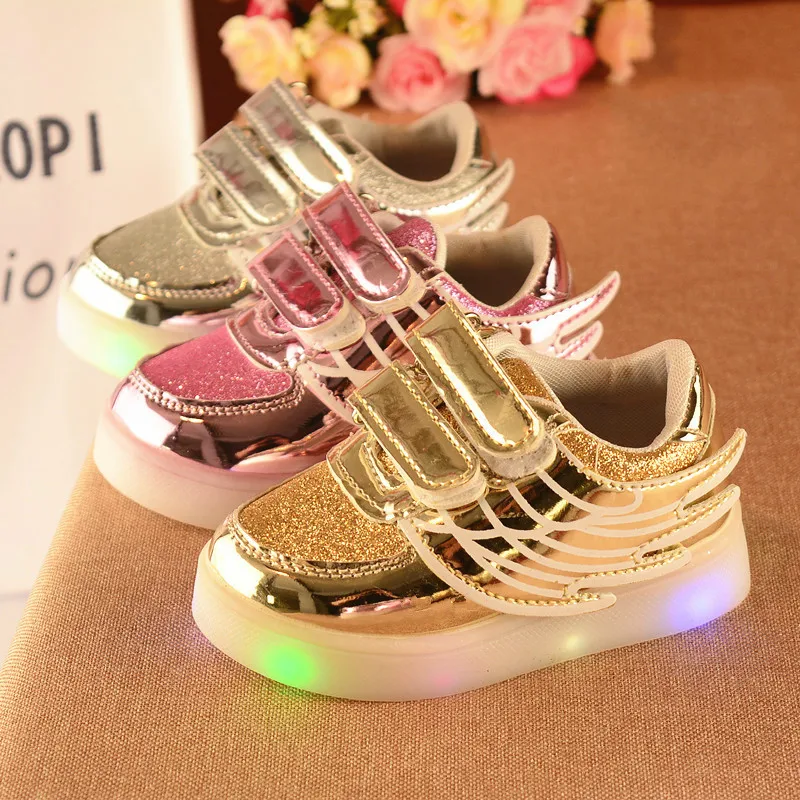 Size 21 30 Glowing Luminous Sneakers Led Slippers Light Größe 21 30Glühende Leuchtende Turnschuhe Schuhe Led
