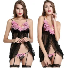 Сексуальное нижнее белье видеть сквозь сексуальные ночные рубашки весело пижамные комплекты Для женщин сексуальное женское белье erctic белье сексуальные костюмы интимные изделия слипы