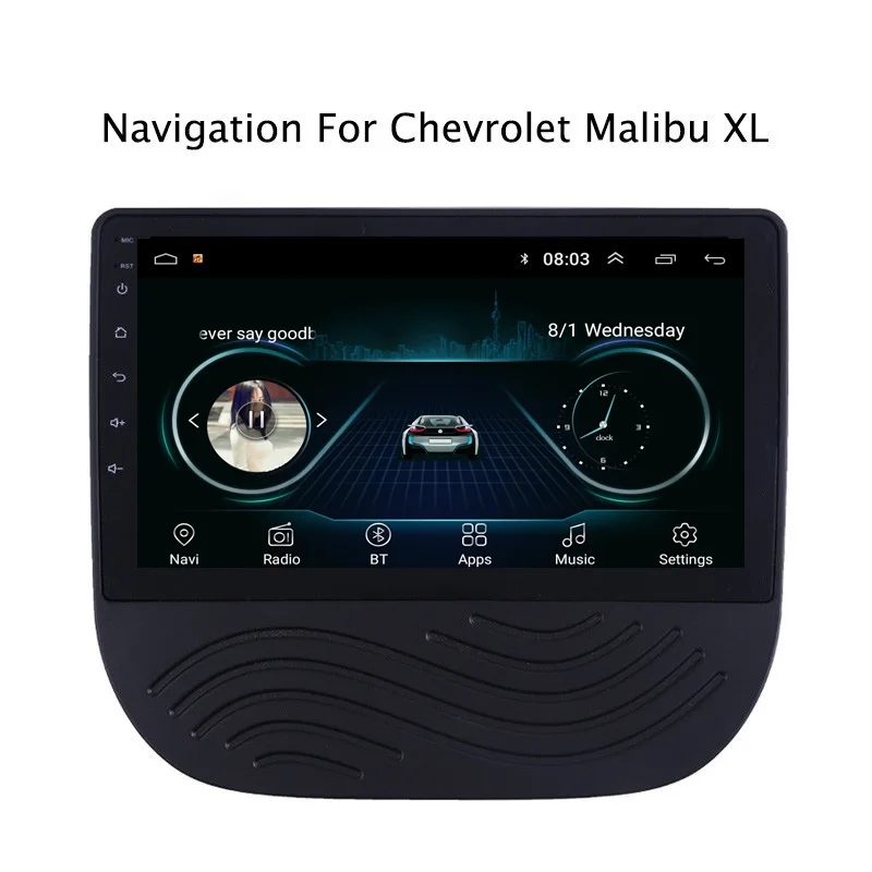 Cheap 9" 2.5D IPS Android 8.1 Car DVD GPS Player For Chevrolet Malibu XL 2016 Car Radio Stereo Head Unit with Navigation 1