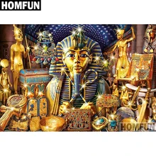 HOMFUN tam kare/yuvarlak matkap 5D DIY elmas boyama
