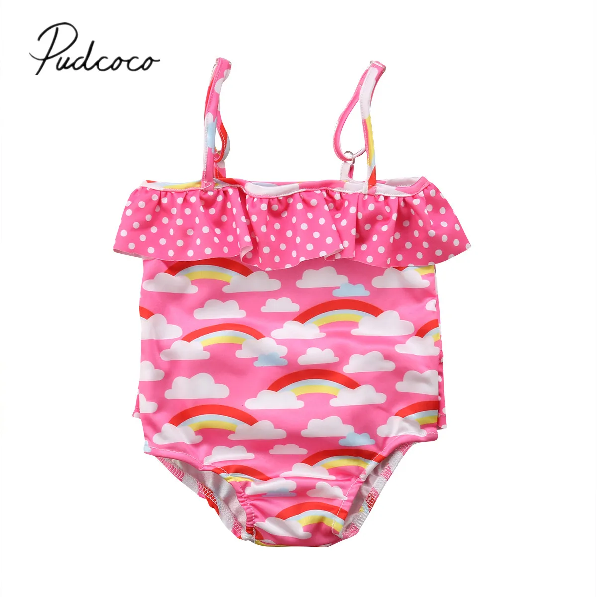 2018 Brand New Toddler Infant Child Kids Baby Girl Rainbow Bikini