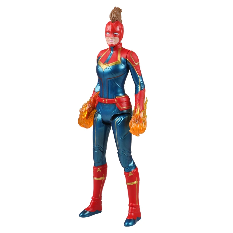 Captain A no box 30 см Marvel Мстители игрушки танос Халк Бастер человек паук Железный человек Капитан Америка Тор Росомаха Черная пантера фигурка куклы - Цвет: Captain A no box
