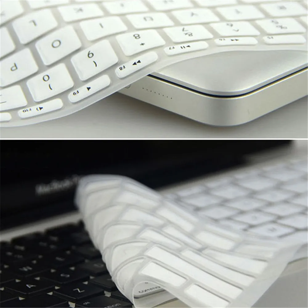 Buy Laptop Keyboard Cover White Silicone Keyboard Skin
