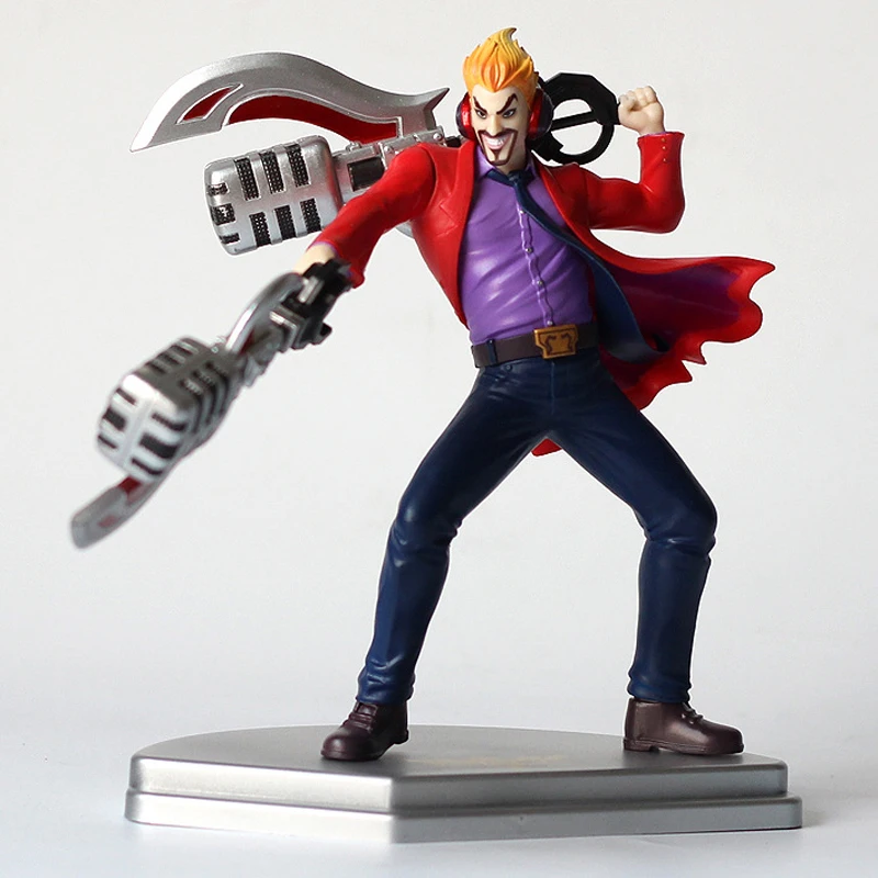 

20cm Action figure LOL The Glorious Executioner Draven PVC Brinquedos Glory Big Ver. Gold anchor ACGN toys gift Model