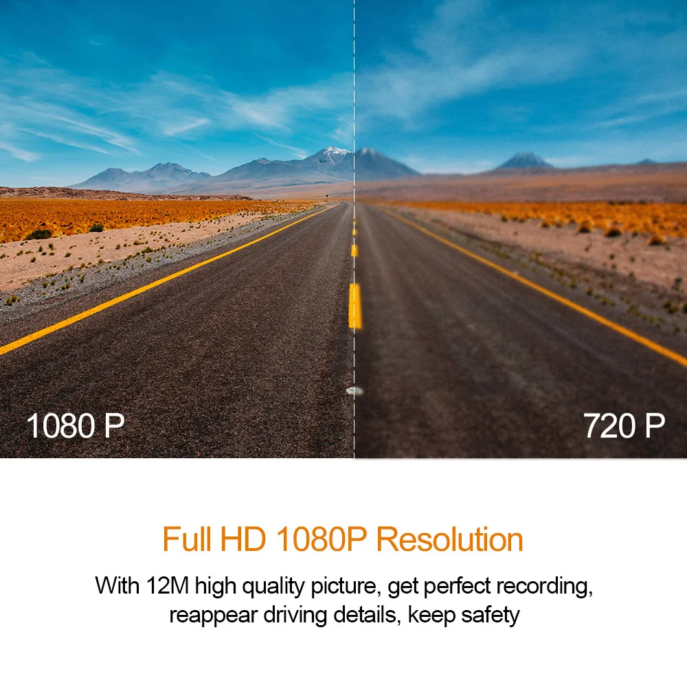 Denicer Dash Cam FULL HD 1080P регистратор Автомобильная камера 3 0 дюймов экран приборная