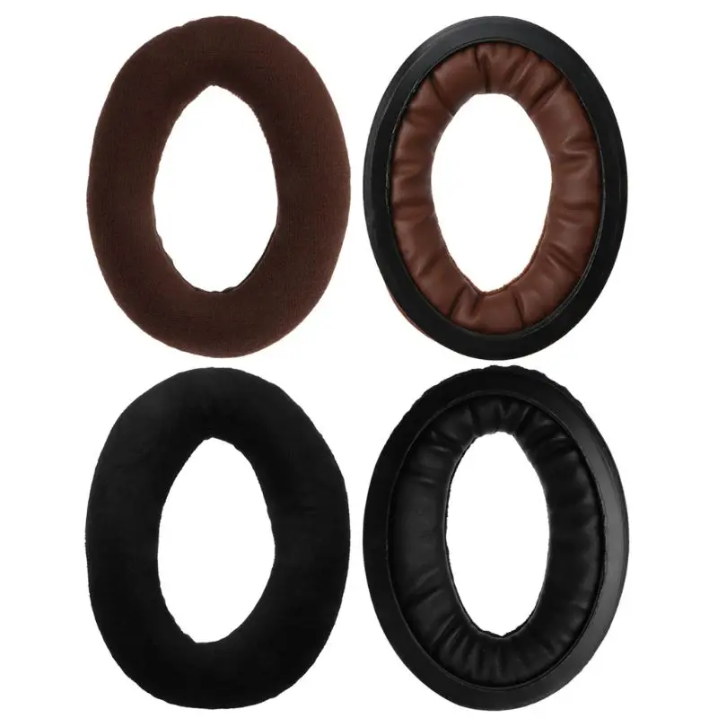 

Replacement Earpads Velvet Cushion For Sennheiser HD515/518/555/558/595 Headset