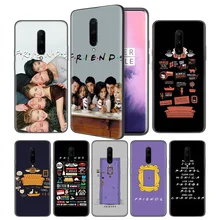 friends tv show Soft Black Silicone Case Cover for OnePlus 6 6T 7 Pro 5G Ultra-thin TPU Phone Back Protective
