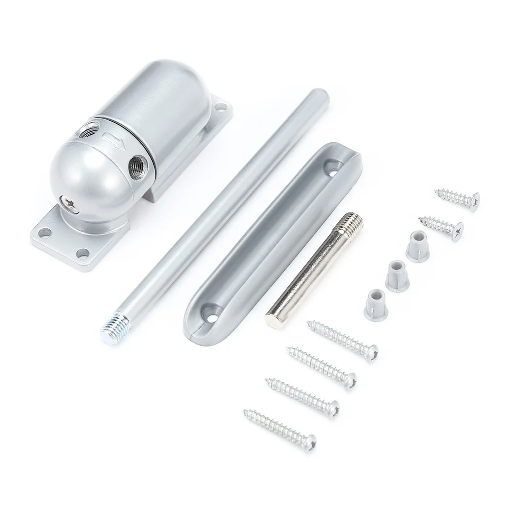 2 Set Stainless Steel Surface Mounted Auto Closing Door Closer Fire Rated