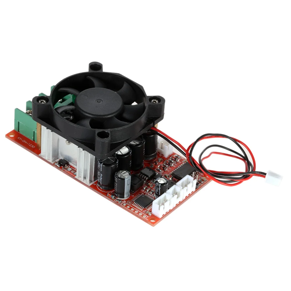 

Adjustable H-Bridge DC Motor Speed PWM Controller with PLC Control Reversing Switch Braking Fan 12V 24V 36V 50V Speed Adjuster