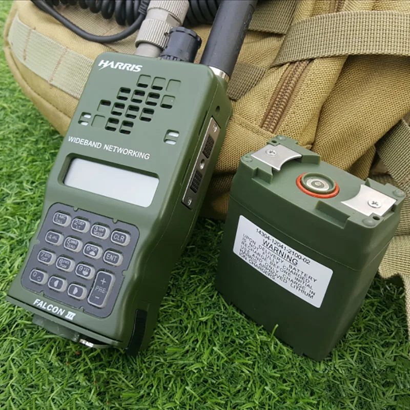 

TCA AN/PRC-152A(UV) IPX7 Tactical CS VHF UHF Dual Band Military Walkie Talkie Sister TRI HARRIS PRC 152 MBITR Portable Radio