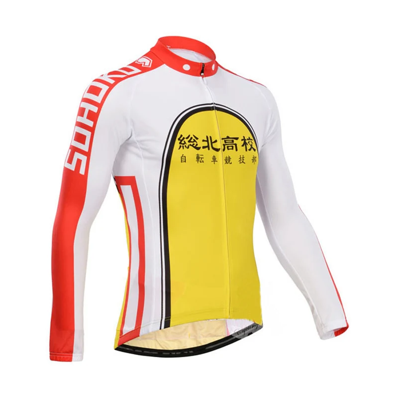 Sohoku Cycling Jersey Mtb Shirt Moutain Bike Clothing Bicycle Clothes Mens Long Maillot Ropa