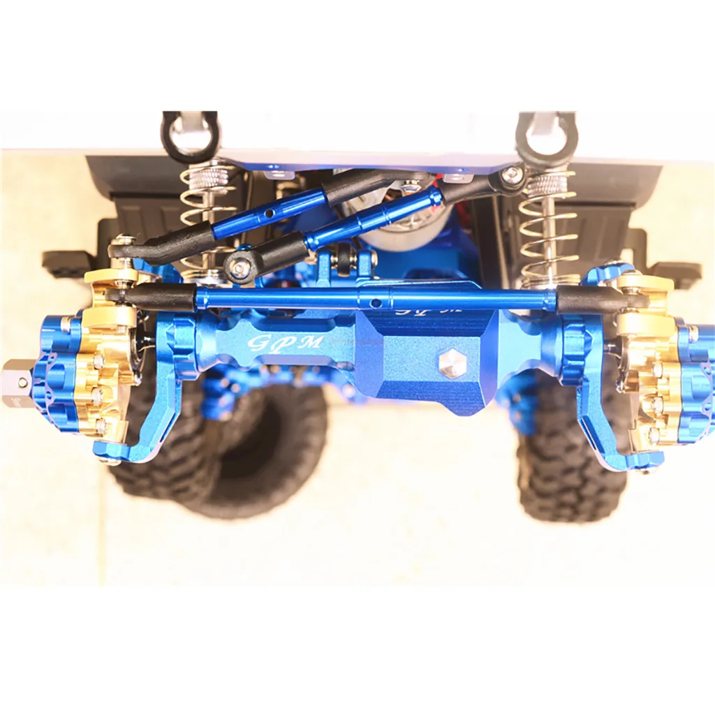 Детали модели Traxxas 1/10 TRX4 RC трек части обновление латунь Передняя рулевая база Передняя рулевая чашка интерьер 1 пара L0710