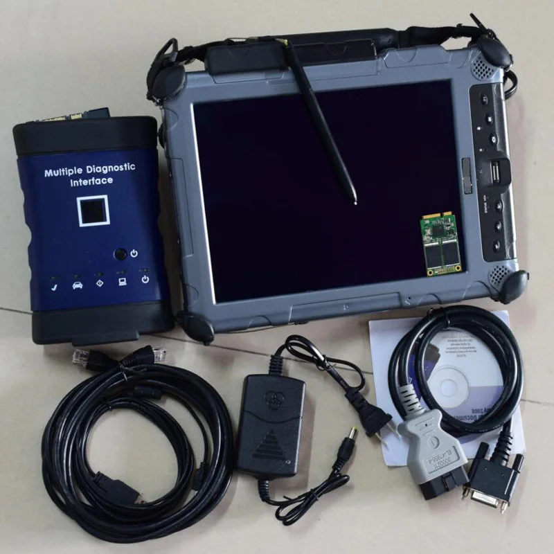 Ноутбук IX104 480G mini SSD GDS Tech2Win установленное программное обеспечение + G M MDI OBD2 сканер