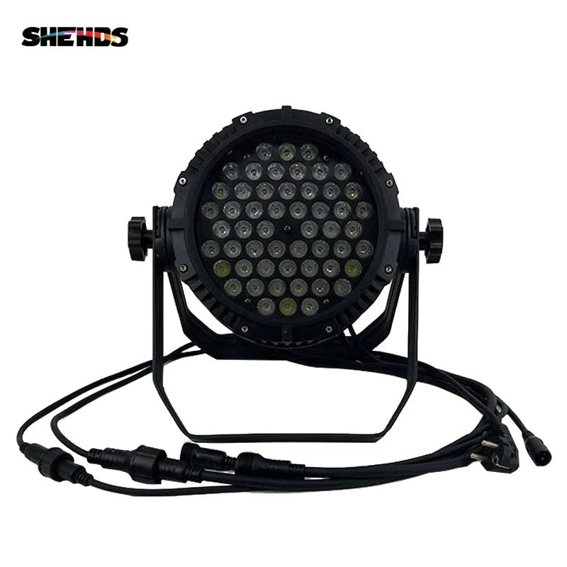 

2PCS Waterproof LED Par 54x3W RGBW Stage Effect DMX512 Lighting Good For Outdoor Swimming Pool And DJ Disco Party Nightclub Bar
