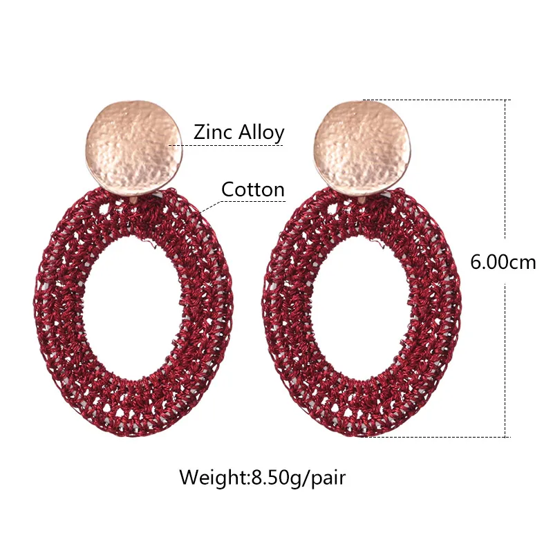 Oorbellen Stud Earrings for women boho punk earings (10)