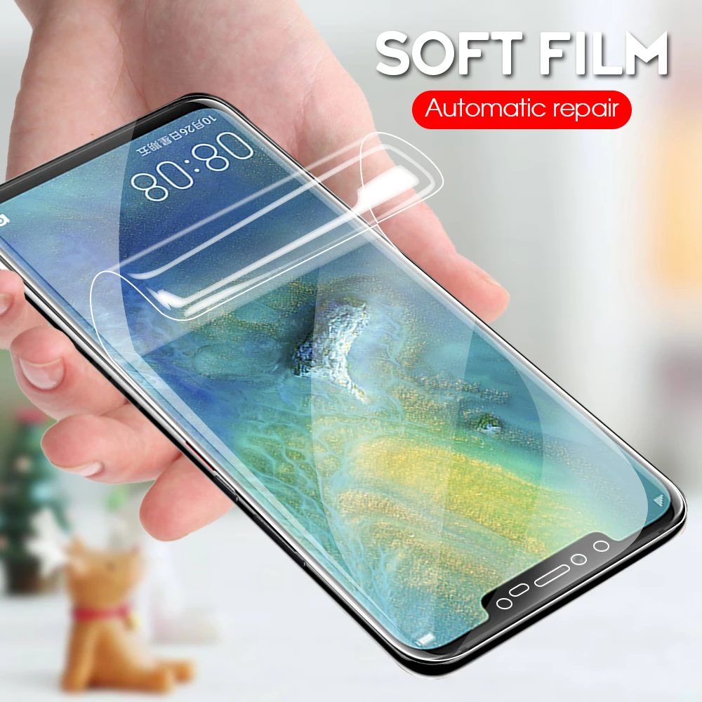 

Full Screen Cover Hydrogel Film For Huawei Mate 20 Mate 20 Lite Pro Screen Protector For Honor 10 Protective Film Not Glass