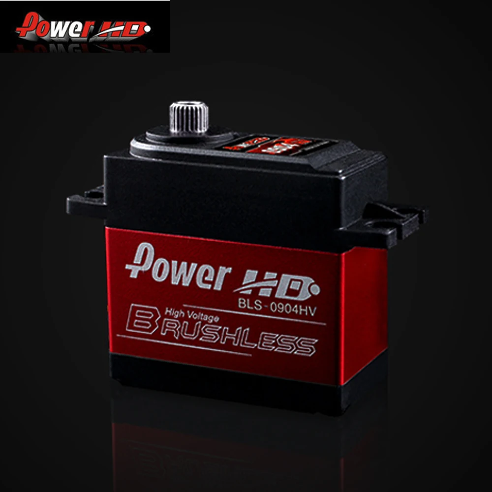 

1 Pcs Power HD 9kg 7.4V Brushless Digital Servo BLS-0904HV with Metal Gears and Double Bearings