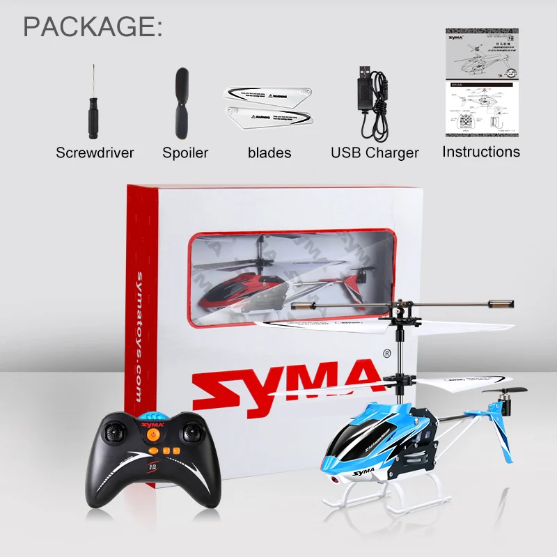 SYMA S5-N вертолет дистанционного управления Вертолет светодиодный свет с гироскопом Небьющийся Крытый 3.5CH RC игрушечные самолеты для детей