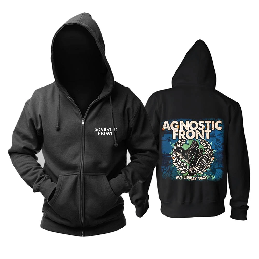 agnostic front hoodie