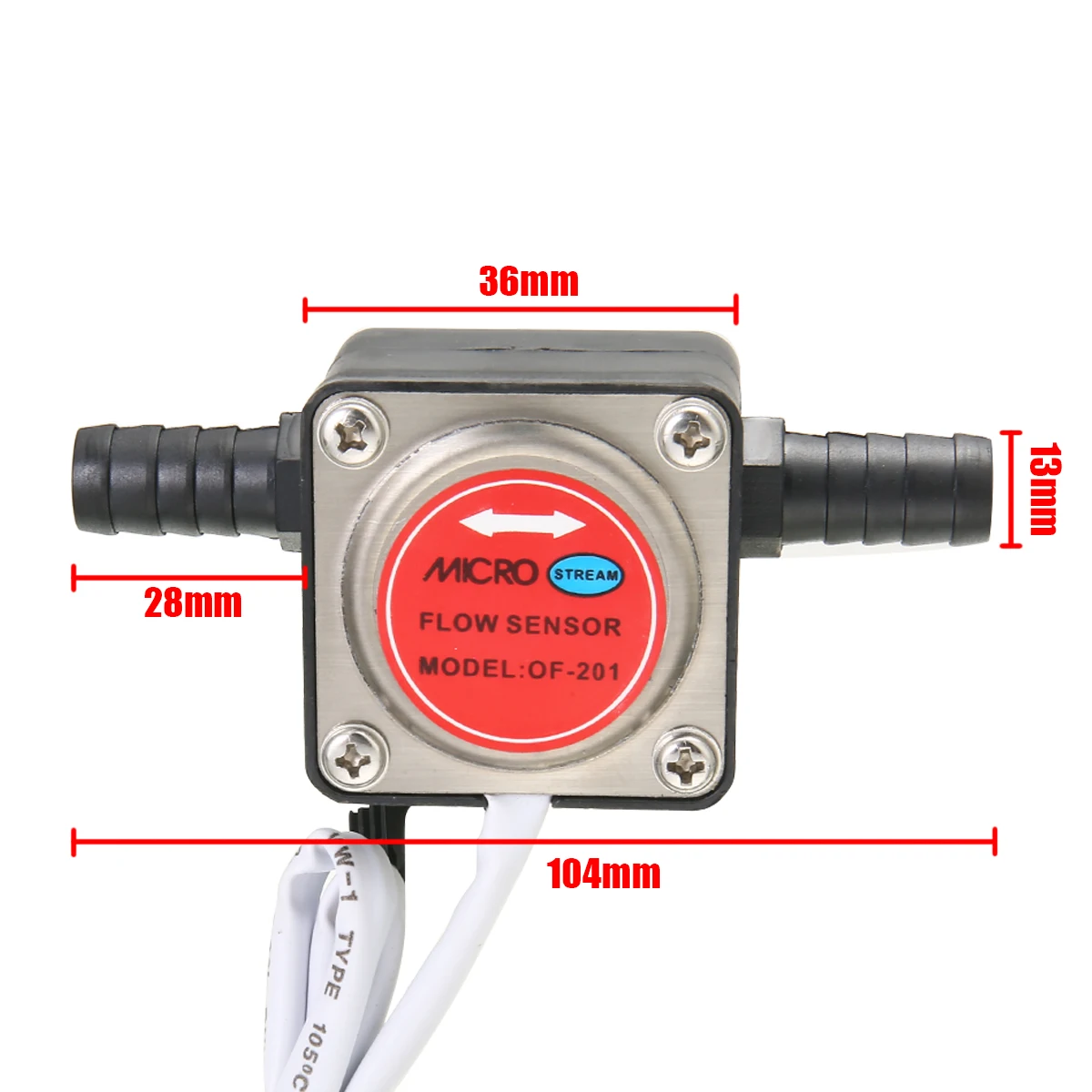 1 шт. ЖК-цифровой расходомер мазута расходомер с 13 мм бензиновым датчиком потока 0-10LPM для расходомеров
