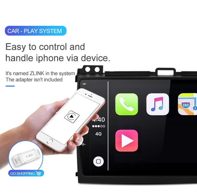 Discount Isudar 1 Din Android 9 DVD Auto Radio For Toyota/Prado 120 2004-2009 Car Multimedia Player Octa Core RAM 4G ROM 64GB GPS DVR DSP 10