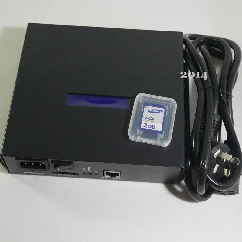 

T100K 8 ports*512pixels,4096pixels online Led Pixel DMX Controller Program by PC For WS2812 WS2811 1809 6803 WS2801 Pixels Strip