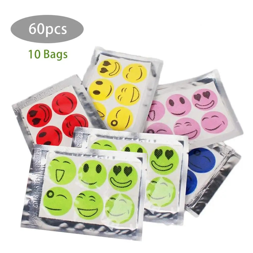 50 Packs 300pcs Smiley Mosquito Repellent Sticker Mosquito Killer Insect Repellent Sticker Anti Mosquito for Children Adult 50 Packs 300pcs Smiley Mosquito Repellent Sticker Mosquito Killer Insect Repellent Sticker Anti Mosquito for Children Adult