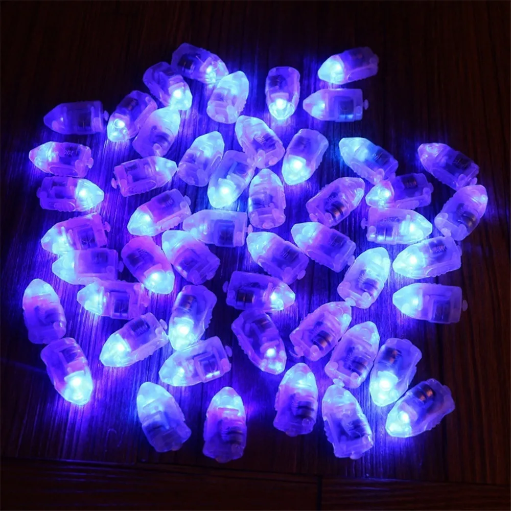 20pcs Led Balloons Light LED Lamp Balloons for Paper Lantern Balloon Birthday Christmas Balloon Decoration celebration Lamps - Испускаемый цвет: Синий