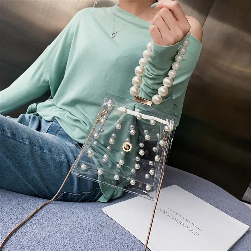 Pearl Female Shoulder Bag Crossbody Bag for Women 2019 Messenger Bags women's bag bolsa feminina sac a main 40AP1732