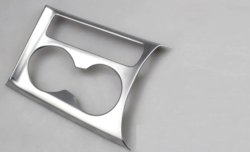 

ABS Matt 1 PCS Interior Center Console Cup Holder Panel Cover Trim Left Hand Drive For Audi Q3 2012 2013 2014 2015 2016 2017