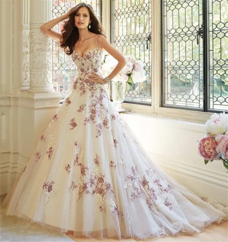 Online Get Cheap Purple White Wedding Dress -Aliexpress ...