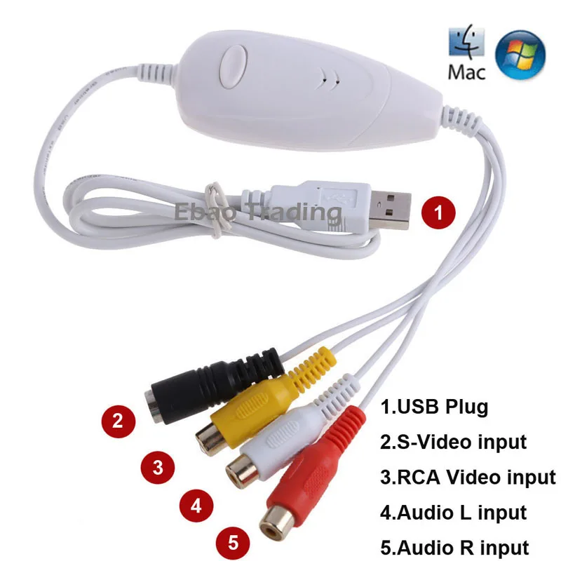 analog video capture for mac