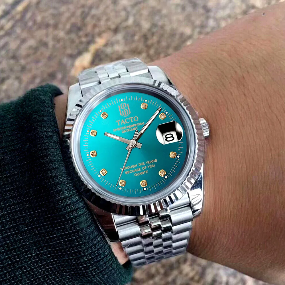 

Relojes 2019 TACTO Watch Men Fashion Sport Mens Watches Top Brand Luxury Business role Waterproof Watch Relogio Masculino