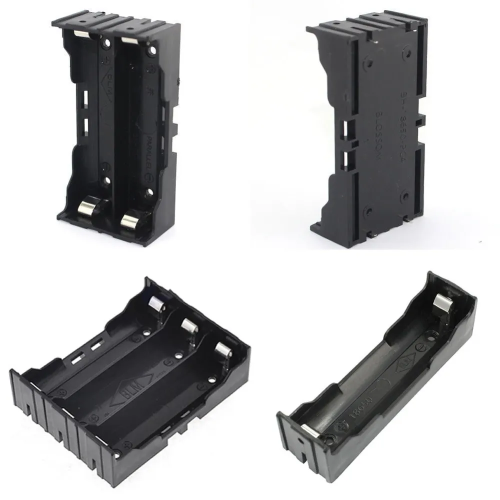 

Plastic Battery Case Holder Storage Box For 18650 Rechargeable Battery 3.7V DIY