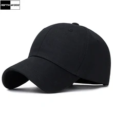 [NORTHWOOD] Высококачественная однотонная брендовая бейсболка, Мужская Бейсболка унисекс, кепки Bone Masculino Trucker, черная бейсболка Gorras Masculino