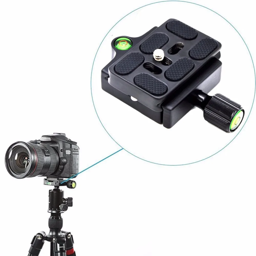 Professional KZ 20 Camera Tripod Monopod Quick Release Clamp Adapter Aluminum Quick Release