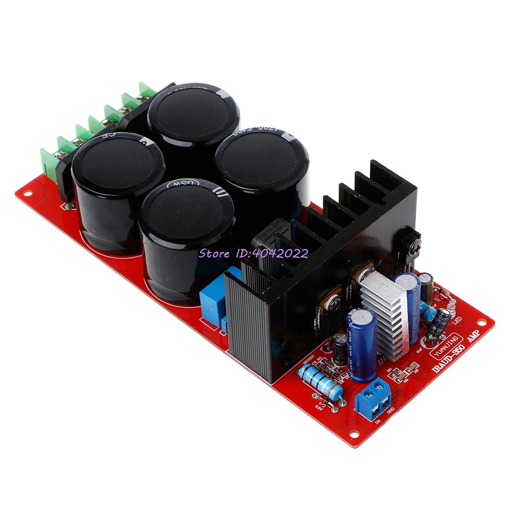 350 W 8ohm, 700 W 4ohm IRS2092 IRFB23N20D tablero ensamblado de amplificador MONO Clase D