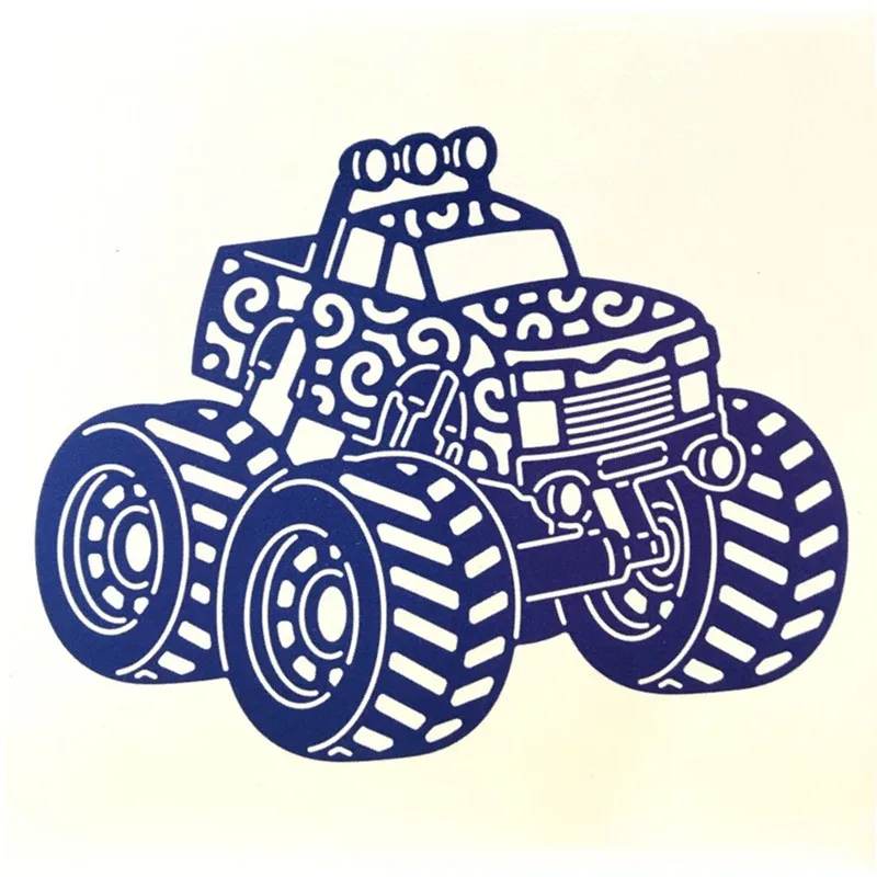 

Big Truck Vehicle Cutting Dies Metal Scrapbooking Crafts Car Dies Cuts for Card Making DIY Embossing New 2019