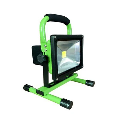 

Portable Rechargeable 20W IP65 waterproof outdoor Emergency LED Flood light with battery and car charger