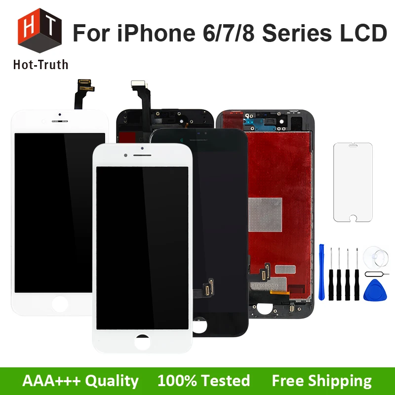 E Trust AAA Quality No Dead Pixel For IPhone 6 LCD Display Touch Screen Digitizer Assembly