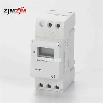 Best 100pcs New High-quality THC-15A Microcomputer Control Switch Time Programmable Timer Time Switch Time Relay THC15A 220V/50-60Hz